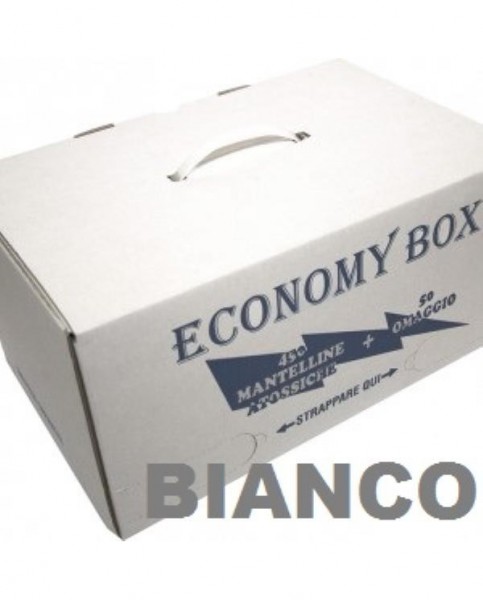Economy Box - One by One Mantelline monouso colore Bianco 500pz